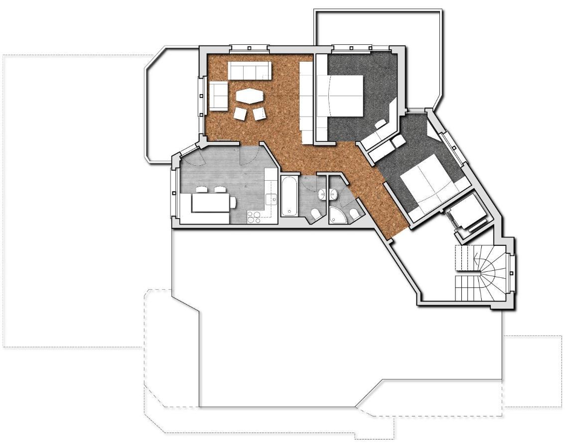 Apartmán Bergfreude Saas Fee Exteriér fotografie